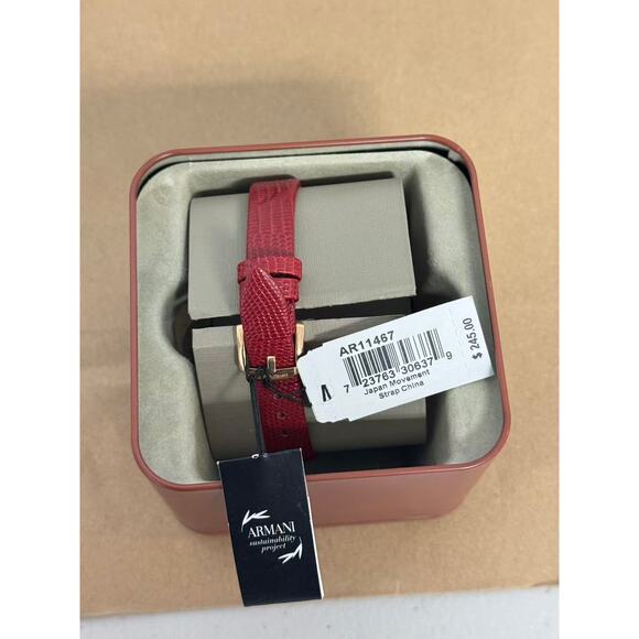 Emporio Armani AR11467 Gianni T-Bar Ladies Watch - Picture 3 of 5